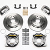 Wilwood Forged Dynalite P/S Park Brake Kit Polished Small Ford 2.66in Offset