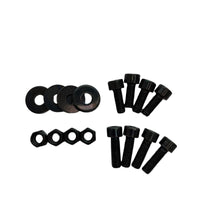 Sparco Seat Hardware Spacer Kit Bottom Mount - Black Zinc