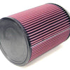 K&N Universal Clamp-On Air Filter 6in ID FLG / 1in L / 7-1/2in OD / 10in H