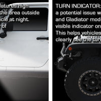 Oracle Sidetrack LED System For Jeep Wrangler JK SEE WARRANTY