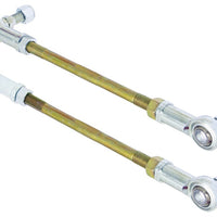 RockJock JL/JT Front Adjustable Sway Bar End Link Kit 8 1/2in Long Rods w/ Heims