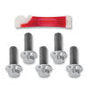 Performance Machine  Rotor Bolt Set - Chrome