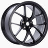 BBS FI 20x8.75 5x114.3 ET44 CB67 Black Satin Wheel -82mm PFS/Clip Req