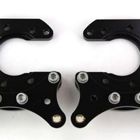 Wilwood Brackets (2) - Pro Street - Mopar/Dana - Green Snap Ring 2.36in Offset