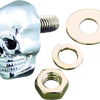 Bikers Choice Chrome Skull Kromets 5/8 Long 1/4-20 Stud Ea