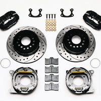 Wilwood Forged Dynalite P/S Park Brake Kit Drilled Small Ford 2.66in Offset