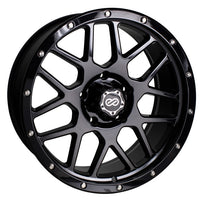 Enkei Matrix 20x9 6x139.7 BP 15mm Offset 108mm Bore Gloss Black Wheel