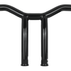 Burly Brand Dominator Raked Bar 10in - Gloss Black