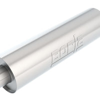 Borla Heavy Duty (Truck) Muffler - 3in Center-Center 24in x 6.75in Round (Notched)