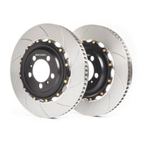 GiroDisc 01-06 BMW M3 (E46 w/345mm Front Rotor) Slotted Front Rotors