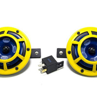 Hella Sharptone Horn Kit 12V 415/350Hz Yellow (3BB922000731 = H31000001) (Min Qty 360)