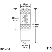 Diode Dynamics 1156 XP80 LED - Amber (Single)