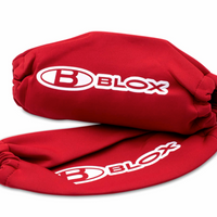 BLOX Racing Neoprene Coilover Covers - Red (Pair)