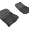 3D MAXpider 2014-2018 Jeep Wrangler JK 2-Door/Unlimited Kagu 1st Row Floormat - Black