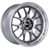 BBS LM-R 19x9.5 5x120 ET25 Diamond Black Center Diamond Cut Lip Wheel -82mm PFS/Clip Required