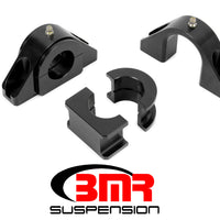 BMR Universal 1.375in Billet Aluminum Sway Bar Mount Mount (Delrin) - Black