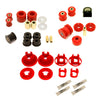 BMR 10-11 5th Gen Camaro Street Version Total Suspension Bushing Kit (BK041/BK021/BK022) - Black/Red