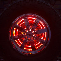 Oracle LED Illuminated Wheel Ring 3rd Brake Light - Red SEE WARRANTY