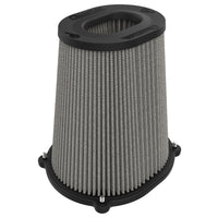 aFe Quantum Pro DRY S Air Filter Inverted Top - 5.5inx4.25in Flange x 9in Height - Dry PDS