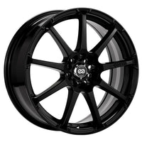 Enkei EDR9 15x6.5 4x100/114.3 38mm Offset 72.6 Bore Diameter Black Wheel