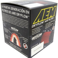 AEM Dryflow Air Filter 2.75in X 5in Dryflow- w/Hole