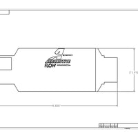 Aeromotive In-Line Filter - (AN-10) 10 Micron fabric Element