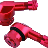 BikeMaster Valve Stem 2/Piece pack red