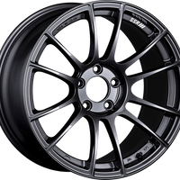 SSR GTX04 18x9.5 5x114.3 22mm Offset Dark Gunmetal Wheel