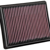 K&N 14-17 Opel Vivaro B L4-1.6L DSL Replacement Drop In Air Filter