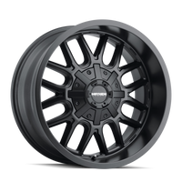 Mayhem 8107 Cogent 18x9 / 6x135 BP / 0mm Offset / 106mm Hub Matte Black Wheel