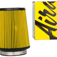 Airaid Universal Air Filter - Cone 4in FLG x 6in B x 4-5/8in T x 7 H