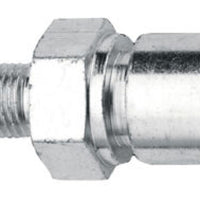 Fragola -3AN x 3/8-24 I.F. Tubing Adapter - Steel