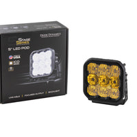 Diode Dynamics SS5 LED Pod Pro - Yellow Combo (Single)