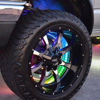 Oracle LED Illuminated Wheel Rings - ColorSHIFT Dynamic - ColorSHIFT - Dynamic SEE WARRANTY