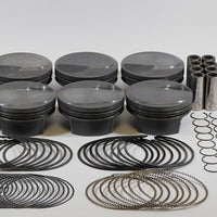 Mahle MS Piston Set BBC 505ci 4.350in Bore 4.25in Stroke 6.385in Rod .990 Pin 43cc 13.2 CR Set of 8