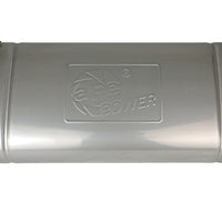 aFe MACH Force XP 304 Stainless Steel Muffler 2.5in Center/Offset 18in L x 9in W x 4in H