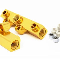 Torque Solution Top Feed Fuel Rails: 02-14 Subaru WRX / 07-18 STI - Gold