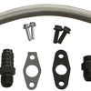 Fleece Performance Universal Cummins Turbo Drain Tube Kit (for 2nd Gen Swaps)