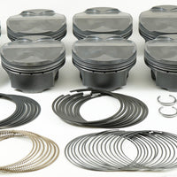 Mahle MS Piston Set SBF 302ci 3.630in Bore 3.65in Stroke 5.933in Rod .866 Pin -5cc 10.0 CR Set of 8