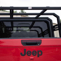 Fishbone Offroad 20+ Jeep Gladiator Bed Rack Full Tackle Rack - Black Powdercoat