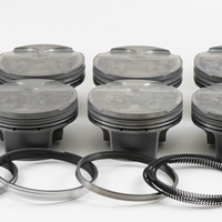 Mahle MS Piston Set of 8 Ford 5.2L Voodoo 315cid 3.710in Bore 3.661 Stk 5.9 Rod .827 Pin 7.8cc 12CR