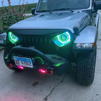 Oracle Oculus Bi-LED Projector Headlights for Jeep JL/Gladiator JT - w/ BC1 Controller SEE WARRANTY