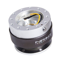 NRG Quick Release Gen 2.0 - Silver Body / Titanium Chrome Ring