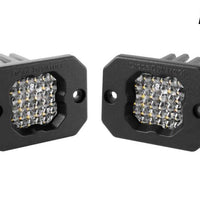 Diode Dynamics Stage Series C1 LED Pod Pro - White Flood Flush RBL (Pair)