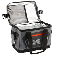 ARB Cooler Bag Charcoal w/ Red Highlights 15in L x 11in W x 9in H Holds 22 Cans