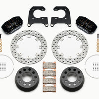 Wilwood Dynapro Lug Mount Single Rear Dynamic Kit SA Drilled M-W/Lamb Ends .690in Studs