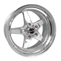 Race Star 92 Drag Star 17x9.50 5x4.75bc 7.30bs Direct Drill Polished Wheel