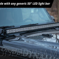 Diode Dynamics 18-21 Jeep JL Wrangler/Gladiator SS50 Hood LED Light Bar Kit - White Combo