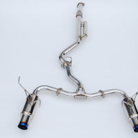 Invidia 2022+ Subaru WRX N1 Twin Outlet Single Layer Tip Cat-Back Exhaust