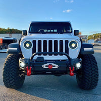 Oracle Jeep JL/Gladiator JT Oculus Bi-LED Projector Headlights - Amber/White Switchback SEE WARRANTY